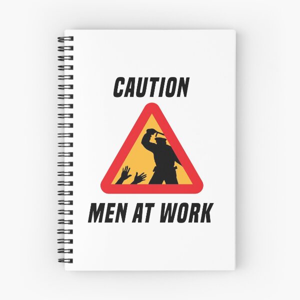 Item preview, Police Brutality - Caution Men At Work designed and sold by DiscoBoogie.