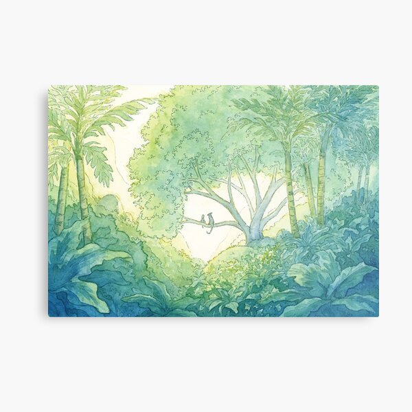The Story Tree Metal Print