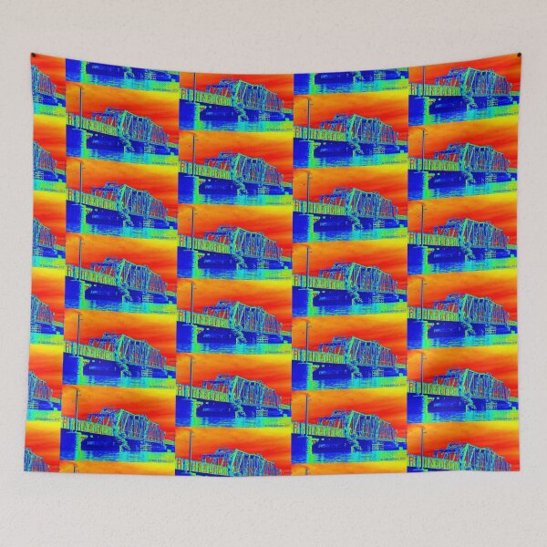 Item preview, Railroad Bridge on the Potomac designed and sold by Thaddeus Zajdowicz.