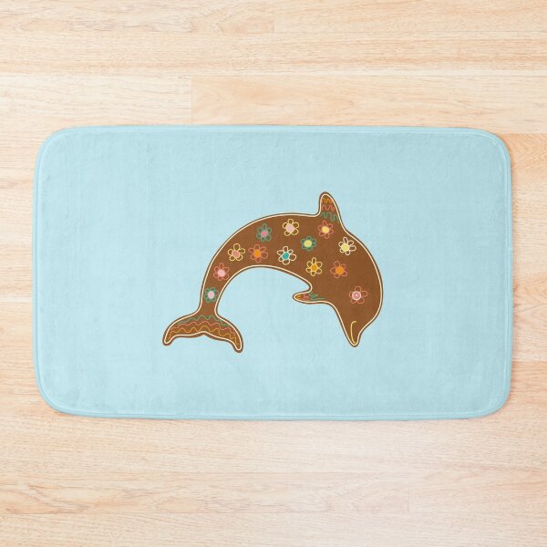 Item preview, Sweet Gingerbread Dolphin designed and sold by un-artiges.
