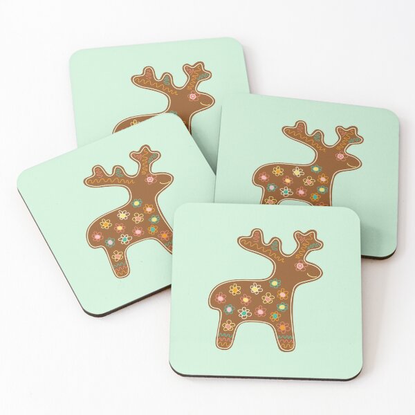 Item preview, Sweet Gingerbread Reindeer designed and sold by un-artiges.