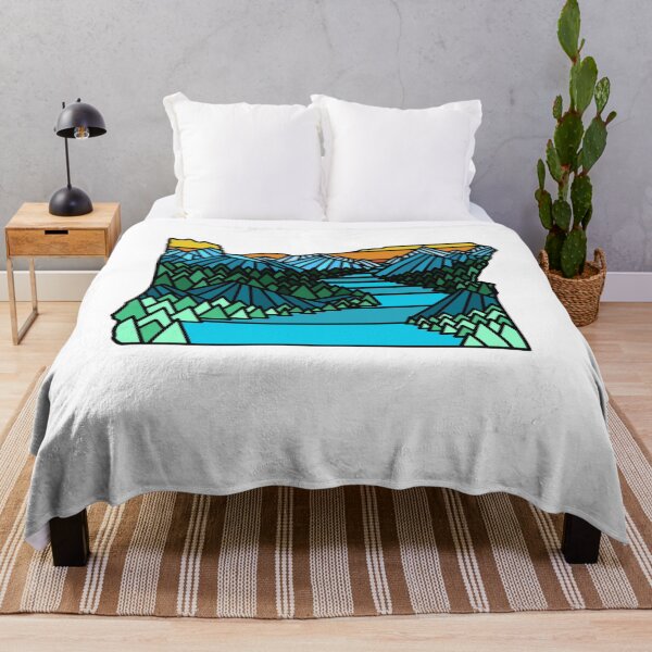 Item preview, Oregon, Mountains, Trees, River designed and sold by Ben McKenzie.