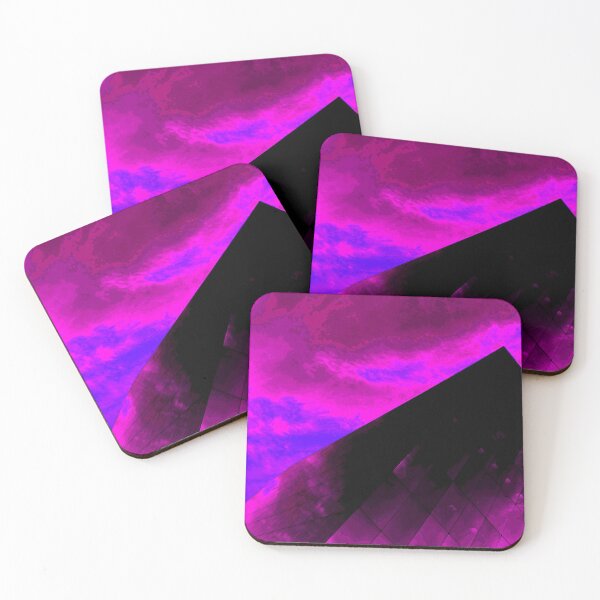 Item preview, Abstract Neon Pink Eighties Vaporwave Cube designed and sold by Dator.