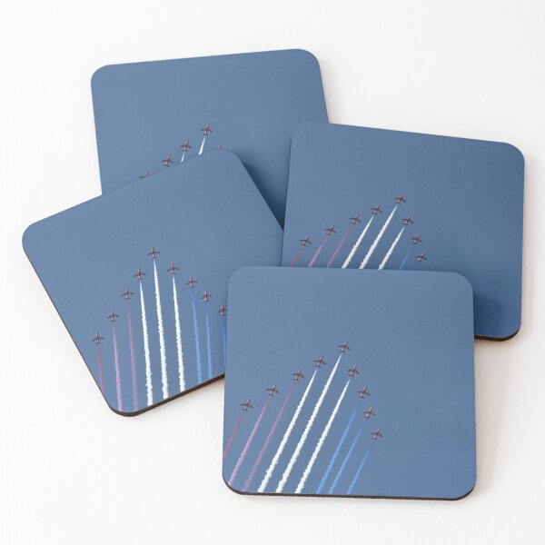 Item preview,  Hudson River, New York City. Nine British Royal Air Red Arrows Flying In Tight Formation Above The Hudson River. designed and sold by Tom Wurl.