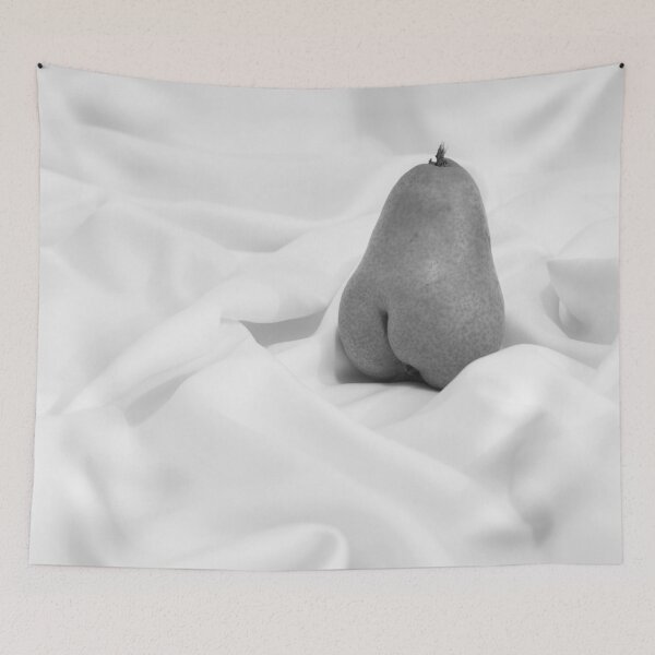 Item preview, Tasteful Porn: Pear #1 (BW) designed and sold by nancyjcreates.