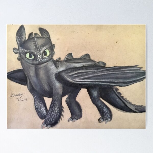 Item preview, Toothless designed and sold by Kaylahardyart.