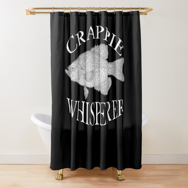 Crappie Fishing Shower Curtains for Sale