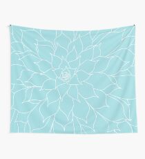 Succulent in Aqua Tapestry