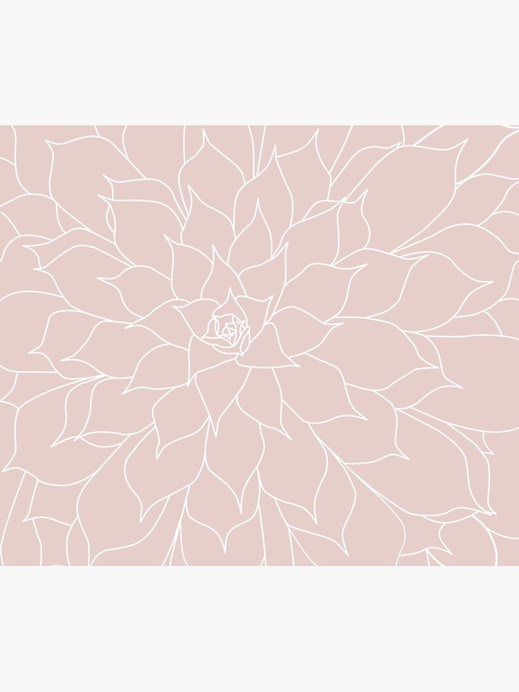 Blush Pink Succulent by UrbanEpiphany