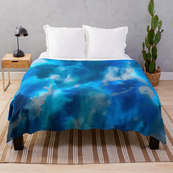 Item preview, Aquatic Ocean Dreams in Blue and Aqua designed and sold by Vera Worthington.