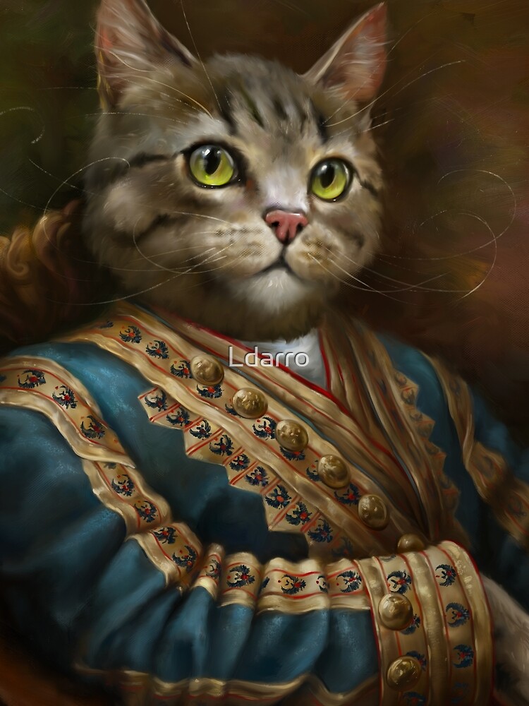 The Hermitage Court Outrunner Cat, alternative proportions by Ldarro