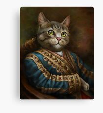 The Hermitage Court Outrunner Cat, alternative proportions Canvas Print