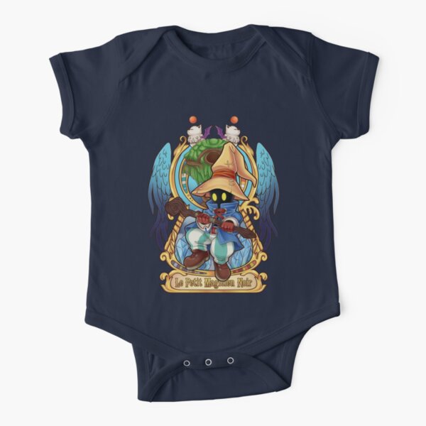 The Little Black Mage Short Sleeve Baby One-Piece