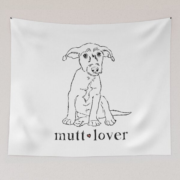 Item preview, Mutt Lover, Dog Mom, Terrier, Shelter Dog, Adopt Don't Shop, Cute Puppy designed and sold by Furkid Studio.