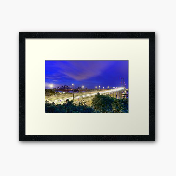 Forth Bridges Framed Art Print