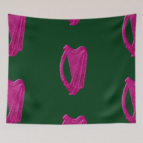 Item preview, The Green Punk Irish Celtic Harp designed and sold by articlave.