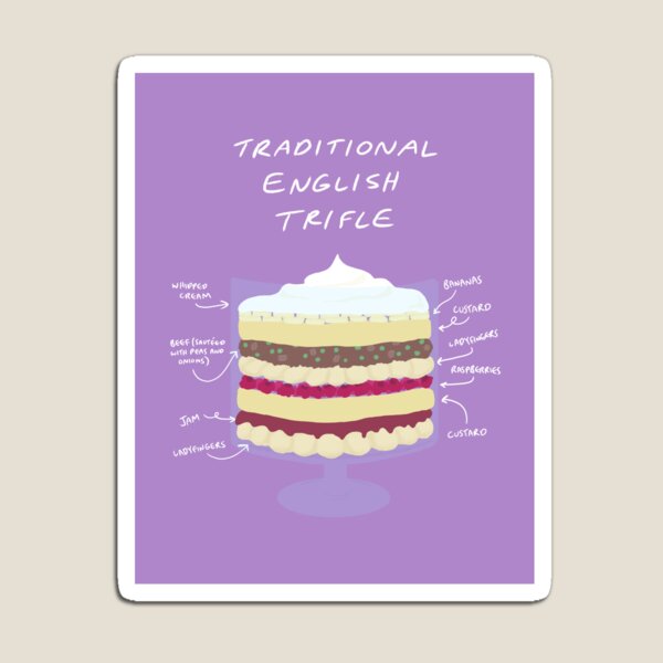 Item preview, Traditional English Trifle designed and sold by alfrescotree.