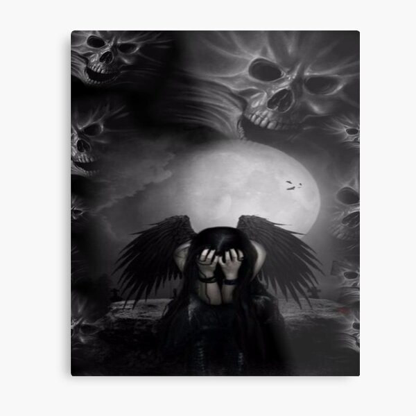 Fallen Angel by Virrgo, dark Paintings for sale, direct from the