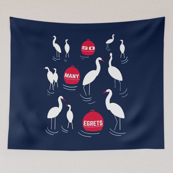 Item preview, So Many Egrets In Life Funny Pun Bird Watcher Design designed and sold by Good-Find.