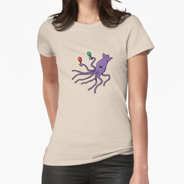 Maraca Squid Fitted T-Shirt