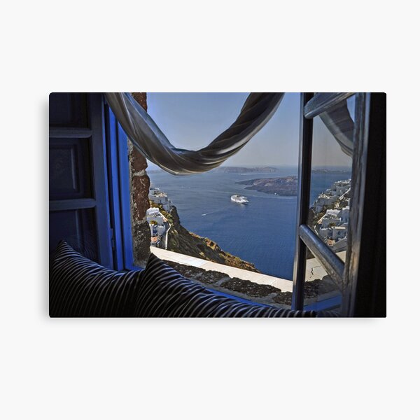 Artikelvorschau, Santorini--Caldera View entworfen und verkauft von Milton Ginos.