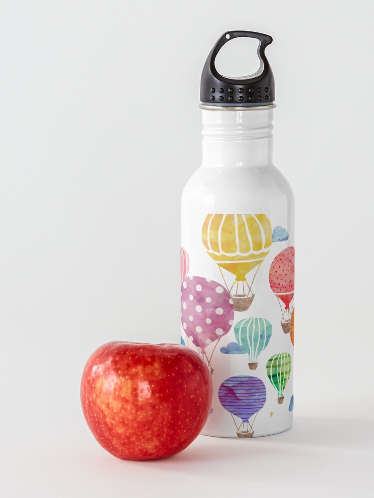 Alternate view of Hot Air Balloon Night Water Bottle