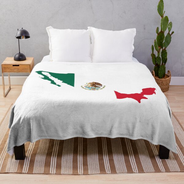 Item preview, Mexico map with flag colors designed and sold by Angelica Herrera.