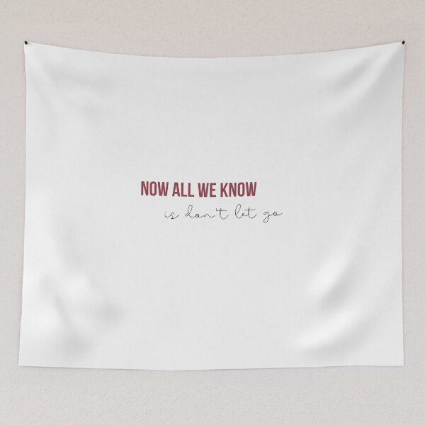 Item preview, Now All We Know is Dont Let Go  - Taylor Swift RED Album  lyrics designed and sold by bombalurina.