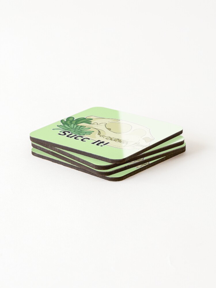 Thumbnail 4 of 5, Coasters (Set of 4), Succ it! designed and sold by Rhasputin.