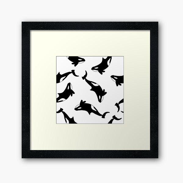 Orca Killer Whale Framed Art Print