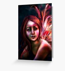 iskamontero - Bubbler portrait Greeting Card