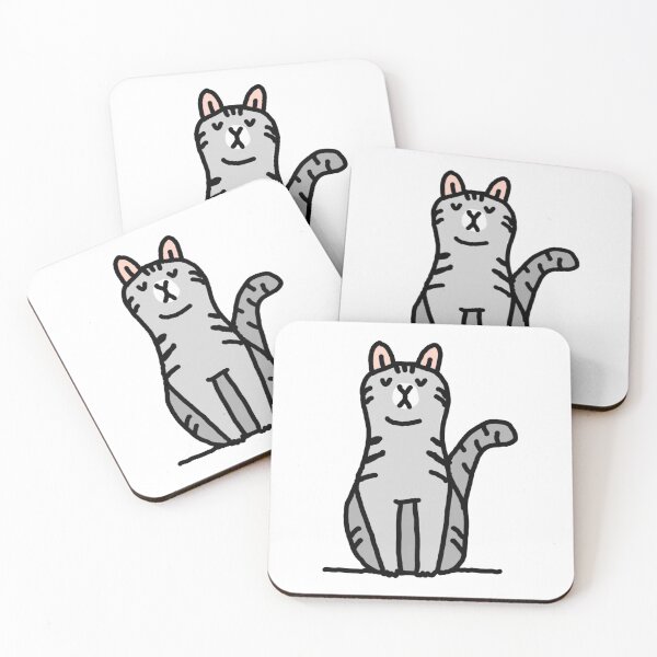 Item preview, Gray Cat Drawing designed and sold by Ca2rie.