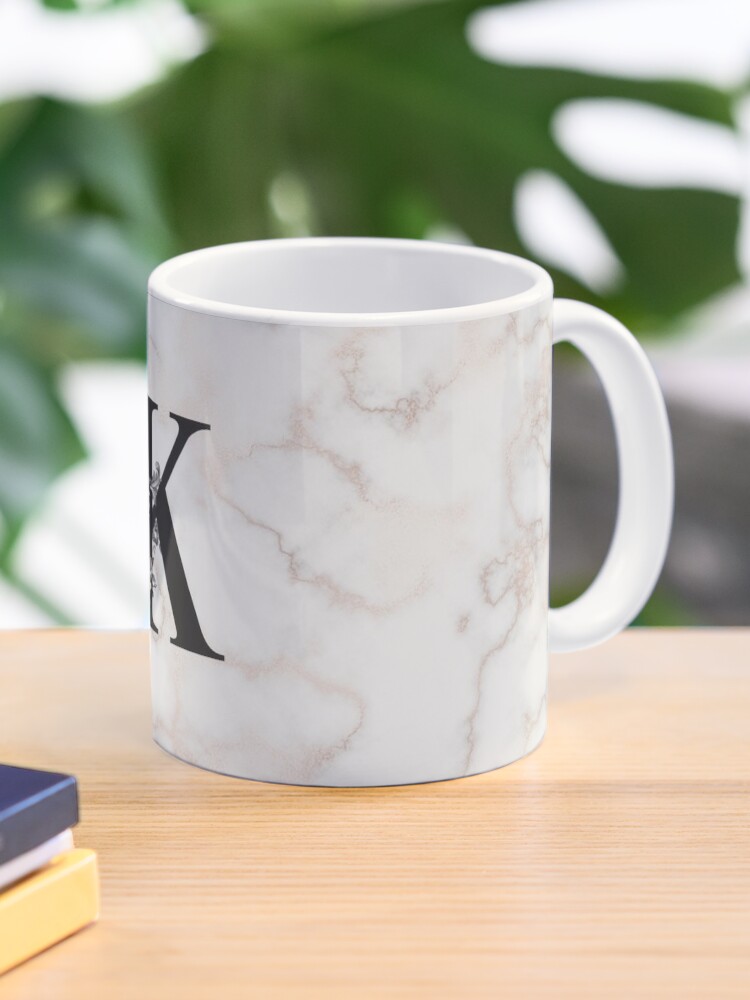 Wildflowers Monogram Coffee Mug 11 oz or 15 oz - All letters available