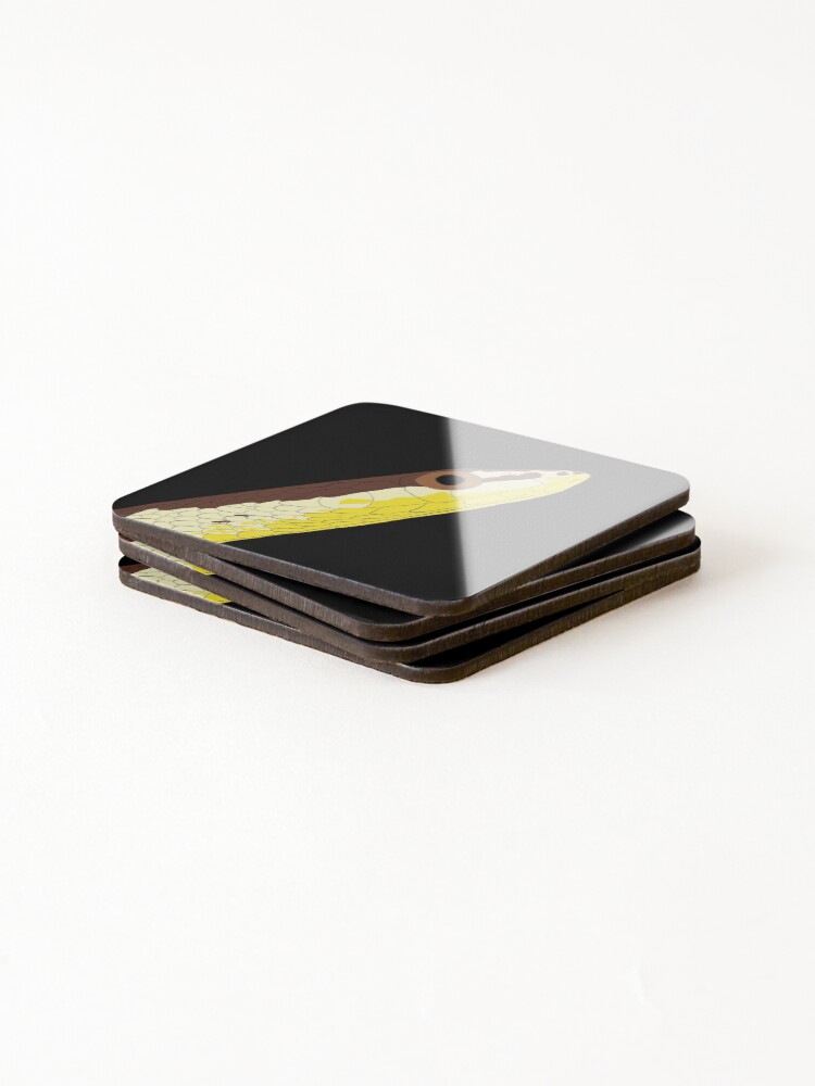 Thumbnail 4 of 5, Coasters (Set of 4), Puerto Rican Racer designed and sold by Coquiart.