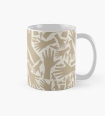 Hand background Classic Mug