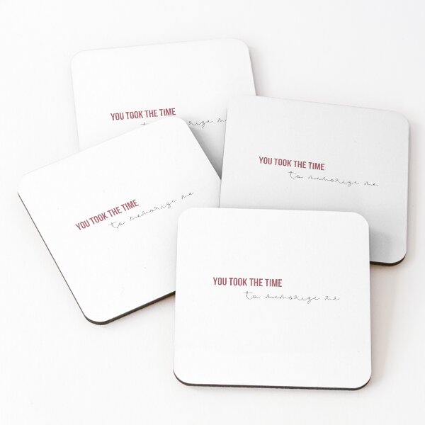 Item preview, You Took The Time To Memorize Me- Taylor Swift RED Album  lyrics designed and sold by bombalurina.