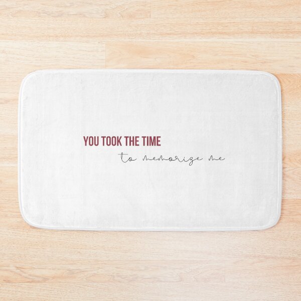 Item preview, You Took The Time To Memorize Me- Taylor Swift RED Album  lyrics designed and sold by bombalurina.