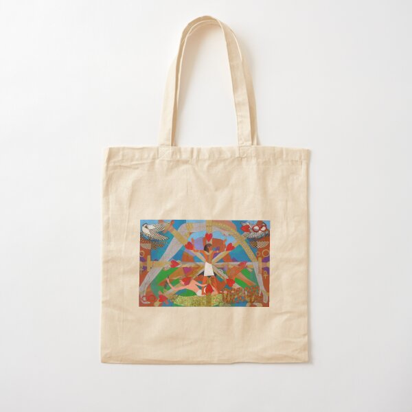 Eight of Infinite Hearts Cotton Tote Bag