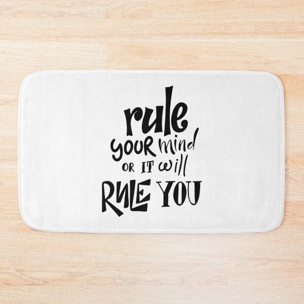 Item preview, Rule Your Mind Or It Will Rule You Inspirational Quotes designed and sold by ProjectX23.