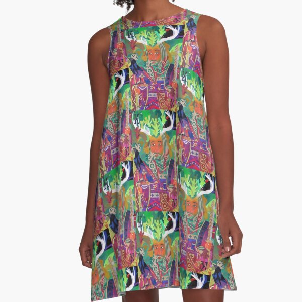 The King of Oaks A-Line Dress