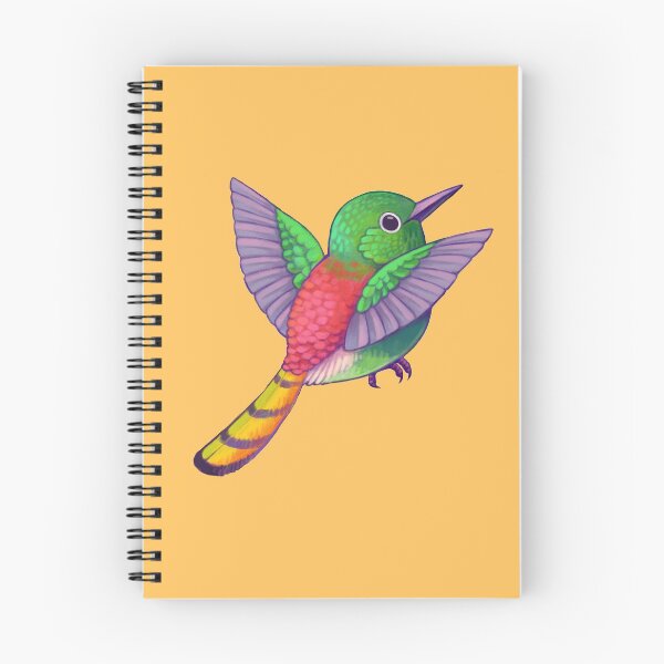 Item preview, Pride Birds: Red-Tailed Comet designed and sold by Wren Melville's Art.