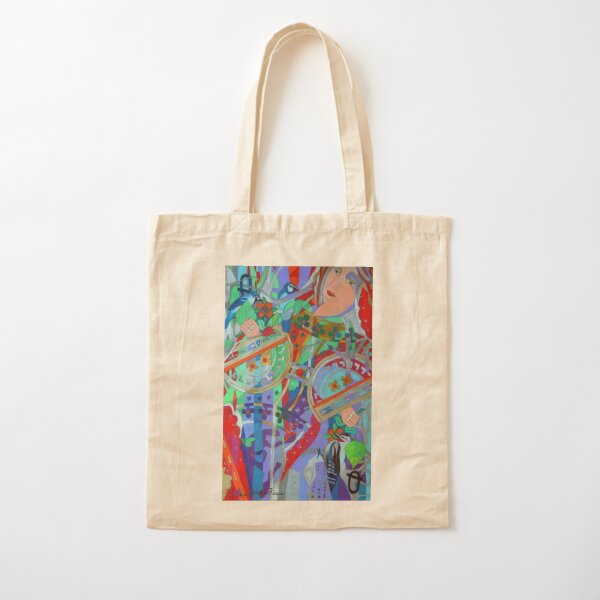 Queen of the Birch Trees Cotton Tote Bag