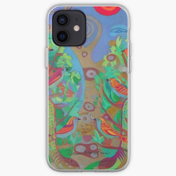 Two Trees and Fig Leaves in the Garden of Desire iPhone Soft Case