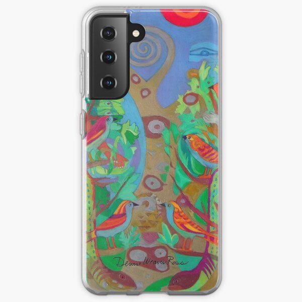 Two Trees and Fig Leaves in the Garden of Desire Samsung Galaxy Soft Case