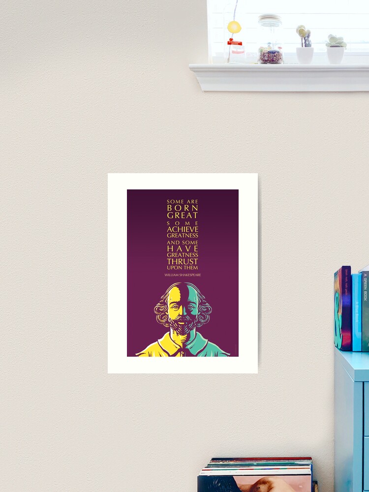 William Shakespeare Inspirational Quote: To Thine Own Self Be True Poster  for Sale by Elvin Dantes