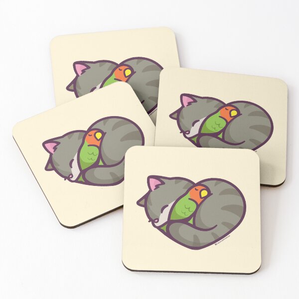 Item preview, Cat & Bird designed and sold by cpuentesdesign.