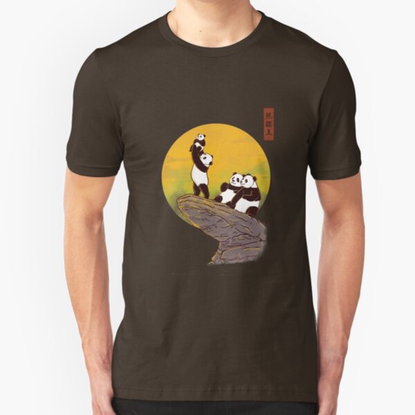 The Panda King Slim Fit T-Shirt
