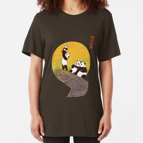 The Panda King Slim Fit T-Shirt