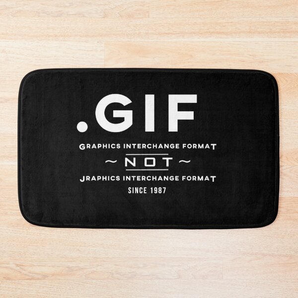 Item preview, GIF not JIF designed and sold by bitstudio.