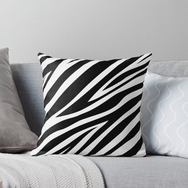 Item preview, Zebra Stripes Black & White Pattern designed and sold by RazorDezign.